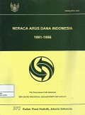 Neraca arus dana Indonesia 1991-1996