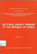 Sectoral energy demand in the Republic of Korea