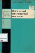 Resource and environmental economics