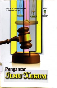 Pengantar ilmu hukum