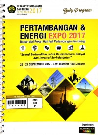 Pertambangan & Energi Expo 2017 : buku program