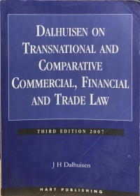 Dalhuisen on transnational and comparative commercial, financial and trade law