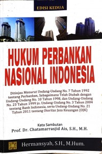 Hukum perbankan nasional Indonesia