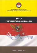 Kajian postur pertahanan nirmiliter