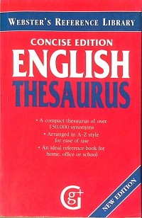 Concise edition : english thesaurus