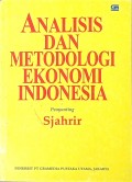 Analisis dan metodologi ekonomi Indonesia