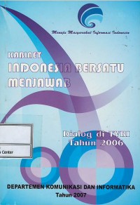 Kabinet Indonesia Bersatu menjawab : dialog di TVRI tahun 2006