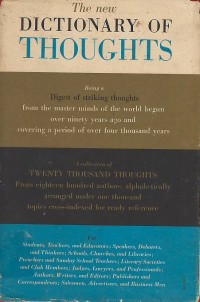 The new dictionary of thoughts