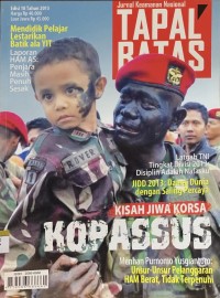 Tapal Batas (edisi 18 tahun 2013)