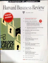 Harvard Business Review [December 2006]