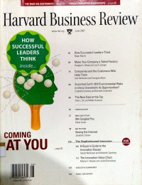 Harvard business review (June 2007)