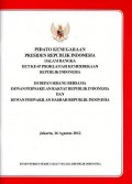 Pidato kenegaraan Presiden Republik Indonesia dalam rangka HUT ke-67 Proklamasi Kemerdekaan Republik Indonesia di depan sidang bersama Dewan Perwakilan Rakyat Republik Indonesia dan Dewan Perwakilan Daerah Republik Indonesia