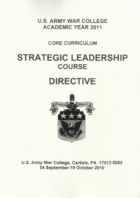 Strategic leadership course