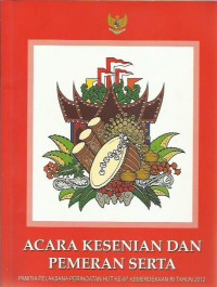 Acara kesenian dan pemeran serta