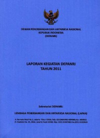 Laporan kegiatan DEPANRI tahun 2011