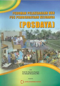 Pedoman pelaksanaan KKN pos pemberdayaan keluarga (posdaya)