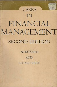 Cases in financial management : second edition