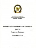 Sistem Nasional Pemantauan Kekerasan (SNPK) : laporan bulanan : November 2013