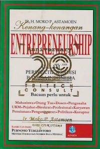 Entrepreneurship : dalam perspektif kondisi bangsa Indonesia