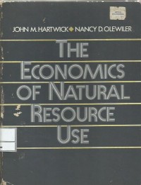 The economics of natural resource use