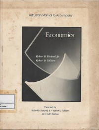 Instructor's manual to accompany economics principles and policy