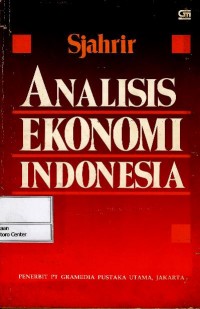 Analisis ekonomi Indonesia