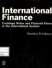 International finance : exchange rates and financial flows in the international system