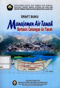 Draft buku : manajemen air tanah berbasis cekungan air tanah