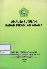 Analisa putusan Badan Peradilan Agama