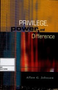 Privilege, power, and difference