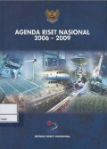 Agenda riset nasional 2006-2009