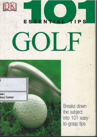 101 essential tips : golf