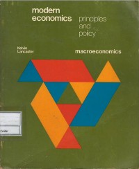 Modern economics : macroeconomics