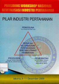 Prosiding Workshop Nasional Revitalisasi Industri Nasional : Pilar Industri Pertahanan