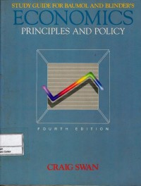 Study guide for Baumol and Blinder's economics : principles and policy