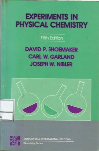 Experiments in physical chemistry : fifth edition