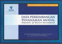 Data perkembangan penanaman modal