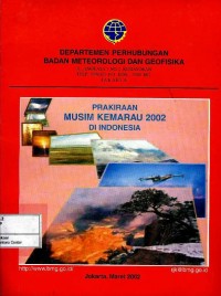 Prakiraan musim kemarau 2002 di Indonesia