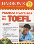 Barron's practice exercises for the TOEFL