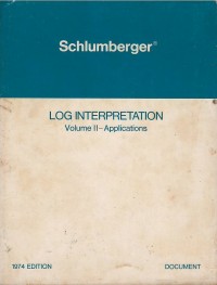 Log interpretation : volume II-applications