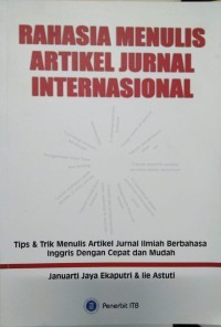 Rahasia menulis artikel jurnal internasional