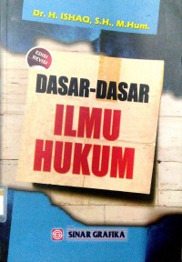 Dasar-dasar ilmu hukum