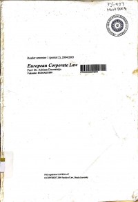 European corporate law