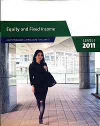 Equity and fixed income level I 2011