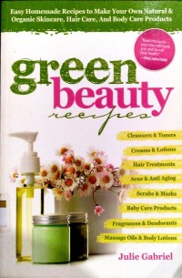 Green beauty recipes