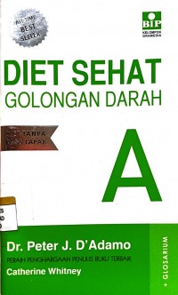 Diet sehat golongan darah A