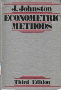 Econometric methods