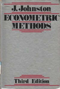 Econometric methods