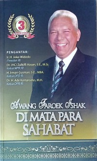 Awang Faroek Ishak di mata para sahabat