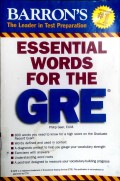 Essential words for the GRE